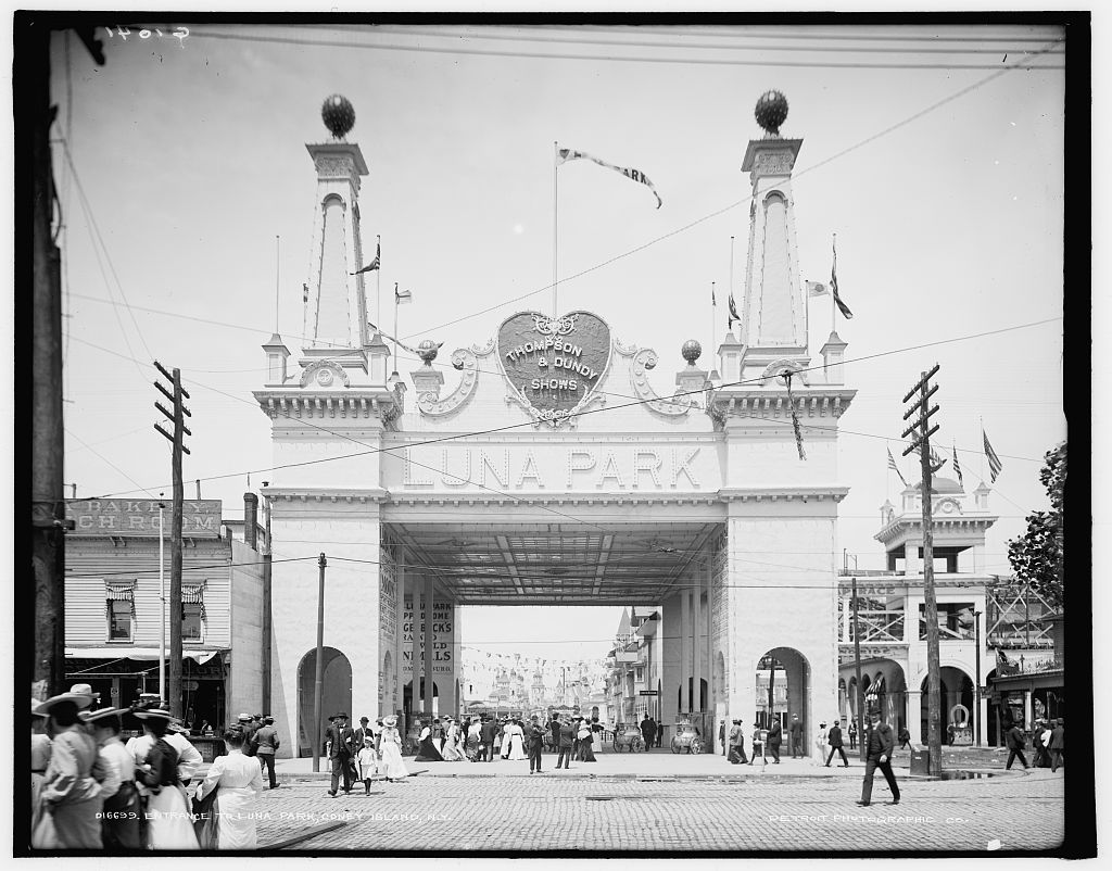 Entrance to Luna Park, Coney Island