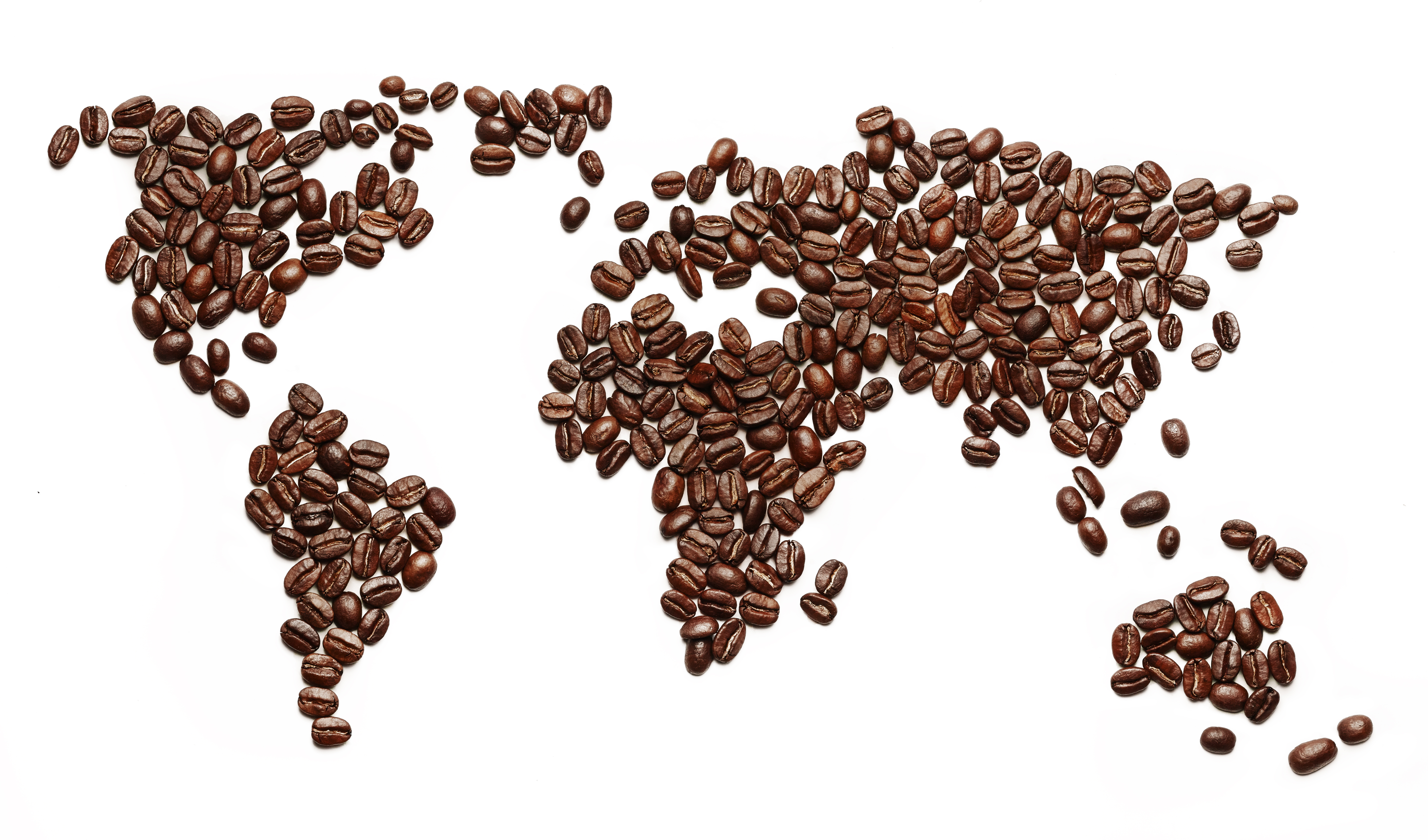 Coffee Beans Map