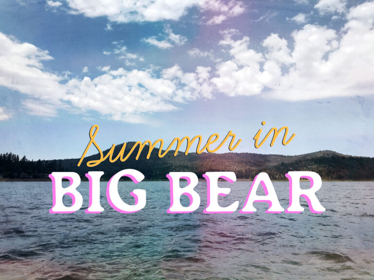 Big Bear Lake California Summer