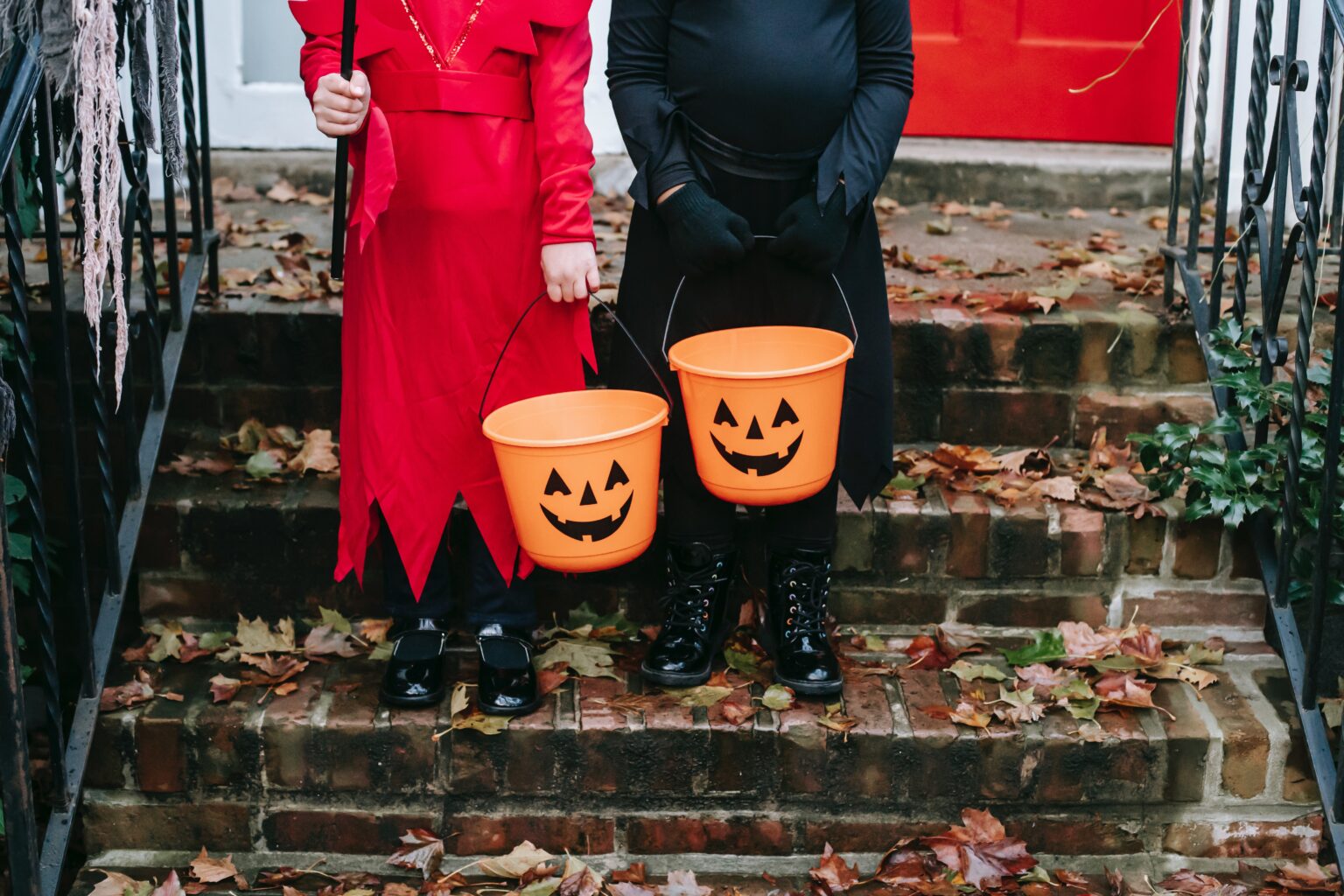 Children Trick or Treating